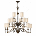 Hinkley H4799EZ English Bronze Large Foyer Chandelier