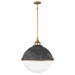 Hinkley H4836DZ Aged Zinc Down Light Pendant