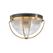 Hinkley H4841HB Heritage Brass Flush Mount Ceiling Light