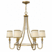 Hinkley H4876BR Brushed Bronze Mid Sized Chandelier