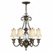 Hinkley H4886PZ Pearl Bronze Mid Sized Chandelier