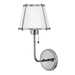 Hinkley H4890PN Polished Nickel 1 Bulb Wall Sconce