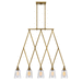 Hinkley H4935HB Heritage Brass Linear Pendant