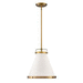 Hinkley H4997LCB Lacquered Brass Mini Pendant