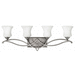 Hinkley H5004ANGU24 Antique Nickel 4 or more Bulb Bathroom Light