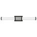 Hinkley H50063BKCM Black / Chrome 2 Bulb Bathroom Light