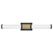 Hinkley H50063BKLCB Black / Lacquered Brass 2 Bulb Bathroom Light