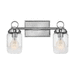 Hinkley H5062PN Polished Nickel 2 Bulb Bathroom Light