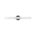 Hinkley H51253BK Black 2 Bulb Bathroom Light