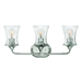 Hinkley H51803PN Polished Nickel 3 Bulb Bathroom Light