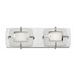 Hinkley H52102PN Polished Nickel 2 Bulb Bathroom Light