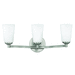 Hinkley H52233BN Brushed Nickel 3 Bulb Bathroom Light