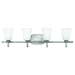 Hinkley H5284PN Polished Nickel 4 or more Bulb Bathroom Light