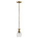 Hinkley H5317BB Burnished Brass Mini Pendant