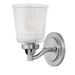Hinkley H5350PL Polished Antique Nickel 1 Bulb Wall Sconce