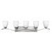 Hinkley H5375BN Brushed Nickel 4 or more Bulb Bathroom Light