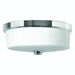 Hinkley H5421CMLED Chrome Flush Mount Ceiling Light