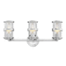 Hinkley H5433CM Chrome 3 Bulb Bathroom Light