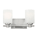 Hinkley H54622BN Brushed Nickel 2 Bulb Bathroom Light