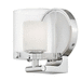 Hinkley H5490CMLL Chrome 1 Bulb Wall Sconce