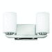 Hinkley H55022PN Polished Nickel 2 Bulb Bathroom Light
