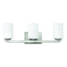 Hinkley H55023BN Brushed Nickel 3 Bulb Bathroom Light