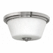 Hinkley H5551BN Brushed Nickel Flush Mount Ceiling Light