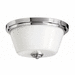 Hinkley H5551CM Chrome Flush Mount Ceiling Light