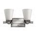 Hinkley H5552BN Brushed Nickel 2 Bulb Bathroom Light