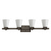 Hinkley H5554KZGU24 Buckeye Bronze 4 or more Bulb Bathroom Light