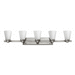 Hinkley H5555BN Brushed Nickel 4 or more Bulb Bathroom Light