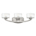 Hinkley H5593BNLED Brushed Nickel 3 Bulb Bathroom Light