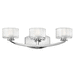 Hinkley H5593CMLED Chrome 3 Bulb Bathroom Light