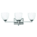 Hinkley H5603CM Chrome 3 Bulb Bathroom Light