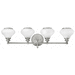 Hinkley H56554PN Polished Nickel 4 or more Bulb Bathroom Light