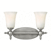 Hinkley H5742AN Antique Nickel 2 Bulb Bathroom Light