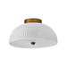 Hinkley H57861LCB Lacquered Brass Flush Mount Ceiling Light