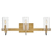 Hinkley H58063HB Hertiage Brass 3 Bulb Bathroom Light