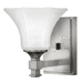 Hinkley H5850BN Brushed Nickel 1 Bulb Wall Sconce