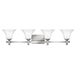 Hinkley H5854BN Brushed Nickel 4 or more Bulb Bathroom Light