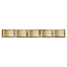 Hinkley H5925BR Brushed Bronze 4 or more Bulb Bathroom Light