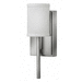 Hinkley H61111BN Brushed Nickel 1 Bulb Wall Sconce