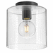 Hinkley H83531BK Black Flush Mount Ceiling Light