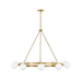 Hinkley H83610LCB Lacquered Brass Large Foyer Chandelier