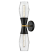 Hinkley H83902BK Black Multi Bulb Wall Sconce