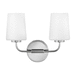 Hinkley H853452CM Chrome 2 Bulb Bathroom Light