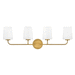 Hinkley H853454HB Heritage Brass 4 or more Bulb Bathroom Light