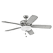 Hinkley H900460FBNLID Brushed Nickel Oversize Fan (60'' and Larger)