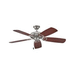 Hinkley H901352FBNNIA Brushed Nickel Large Room Fan (52'' to 59'')