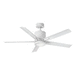 Hinkley H902152FMWLWD Matte White Large Room Fan (52'' to 59'')